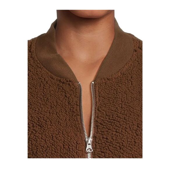 Derek Heart Womens Faux Shearling Sherpa Cabincore M Outdoor Gorpcore Trail Work - Picture 4 of 6